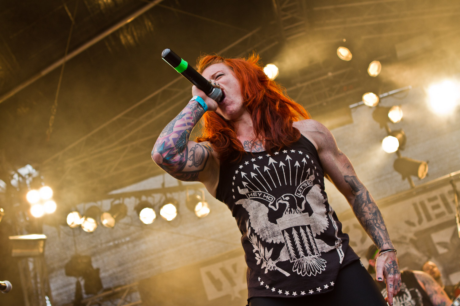 Walls Of Jericho - Live @ Mair1 Open Air Festival 2014. 